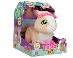 Tusia – królik interaktywny + kokardka do włosów dla dziewczynki
